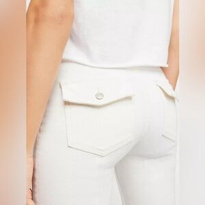 Free People White Denim Jeans - NWOT